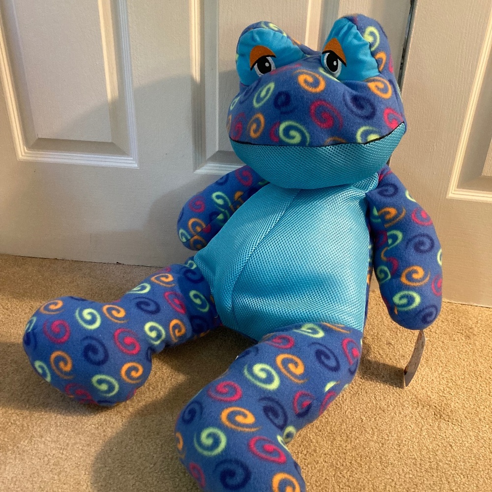 30 inch Plush Paradise Frog NWT